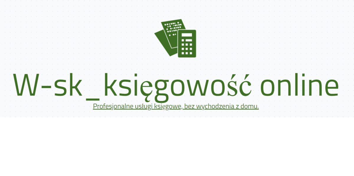 Klaudia Wesołowska- W-sk_księgowość online